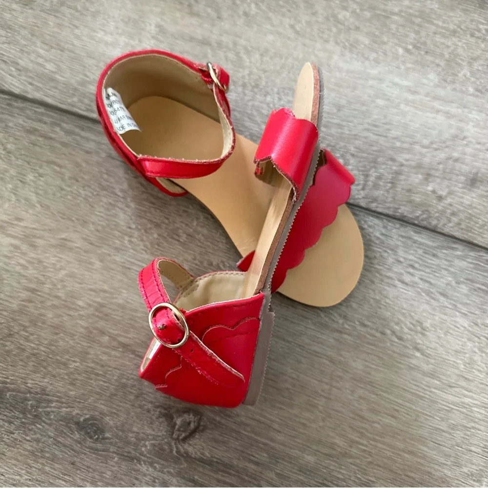 Janie and Jack red scallop